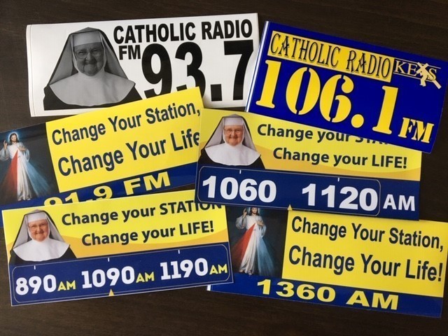 Catholic Radio Network Bumper Stickers