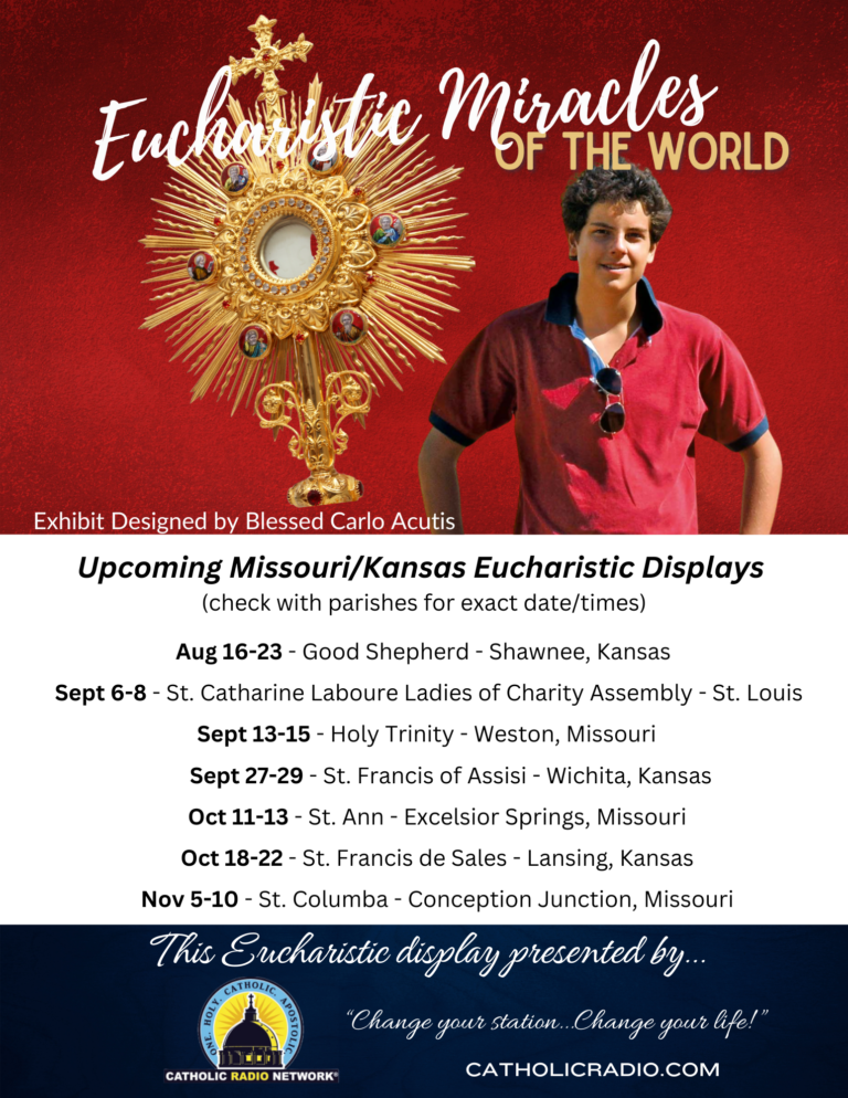 Eucharistic Miracles Exhibit - Catholic Radio Network