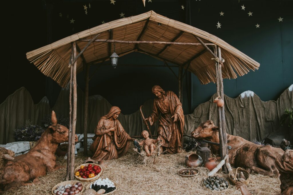 Nativity Scene during Advent - Catholic Radio Network