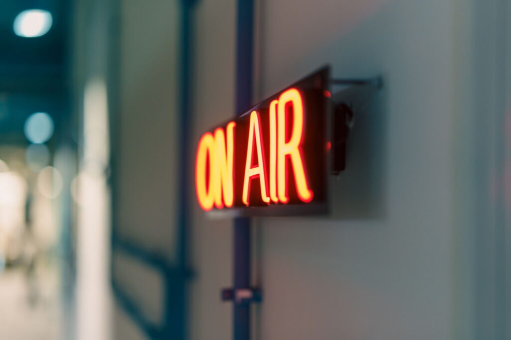 Catholic Radio On Air SIgn