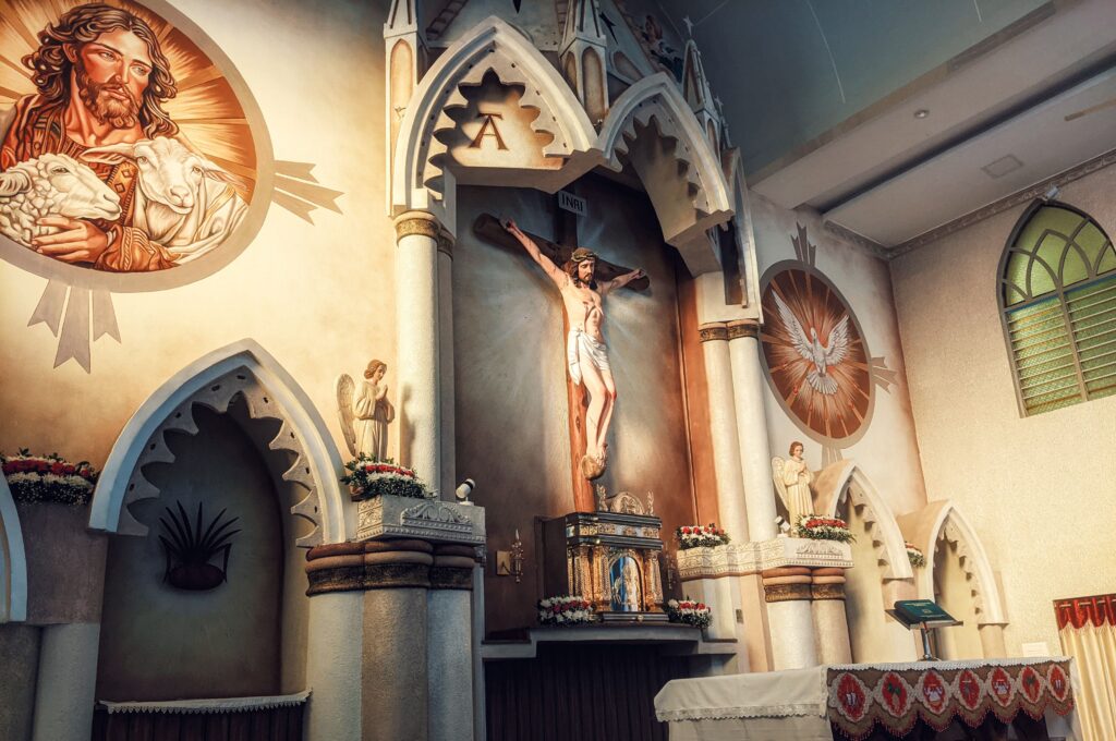 Interior of Catholic Church